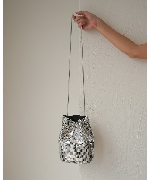 CURI BISCUI（キュリ　ビスキュイ）の「【CURIBISCUI】メタルメッシュ 2WAY ショルダーバッグ（ショルダーバッグ・レディース・ゴールド/シルバー/ブラック・FREE）」の8枚目の写真