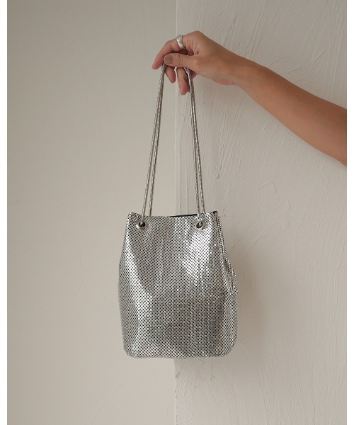 CURI BISCUI（キュリ　ビスキュイ）の「【CURIBISCUI】メタルメッシュ 2WAY ショルダーバッグ（ショルダーバッグ・レディース・ゴールド/シルバー/ブラック・FREE）」の9枚目の写真