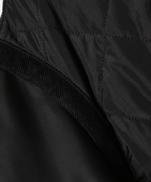 yuw（ユウ）の「ツイルミリタリーミドルブルゾン　179533（ミリタリージャケット・レディース・ブラック/カーキ・FREE）」の18枚目の写真