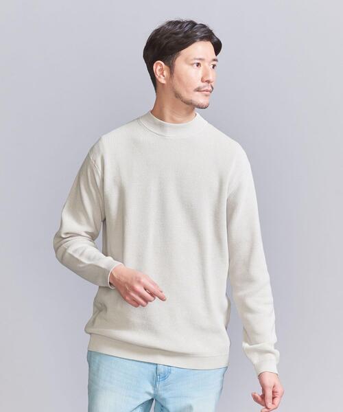 【Drawer】定価約8万＊12Gクルーネックニットジャケット　ノーカラー　1 Drawer】定価約8万＊12Gクルーネックニットジャケット ノーカラー 1