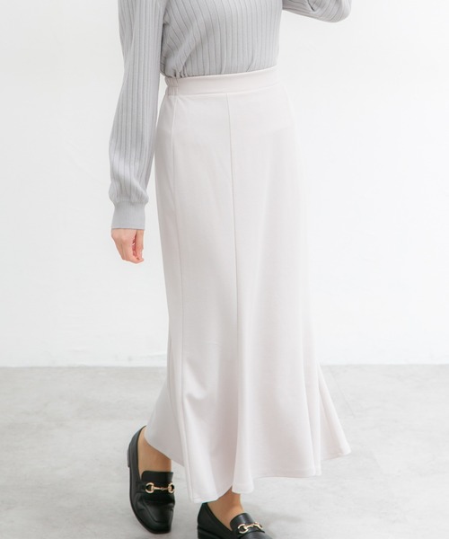 Honeys（ハニーズ）の「マーメイドスカート（スカート・レディース・ブラック/アイボリー/ブルーグリーン/ピンク・L/S/LL/M）」の5枚目の写真