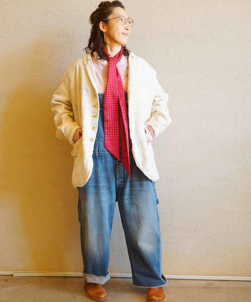 JOURNAL STANDARD LUXE（ジャーナルスタンダード　ラックス）の「クリアボーダー クルーネック-Big-プルオーバー（Tシャツ/カットソー・レディース・ブラック/レッド/ブルー・FREE）」の12枚目の写真