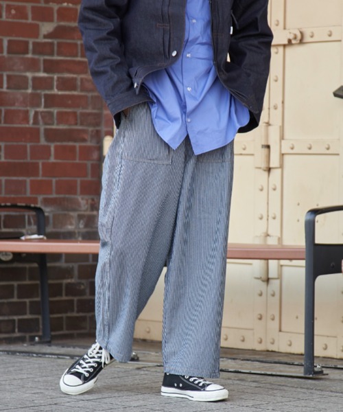 CONES BOSS（コーンズボス）の「【CONES BOSS × CIAOPANIC】ワイドバルーンデニムパンツ（デニムパンツ・レディース・オフホワイト/ブルー/ネイビー/ベージュ・SMALL/MEDIUM/LARGE）」の20枚目の写真