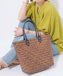 LAVEANGE | ヘリンボーン カゴバッグ(かごバッグ)