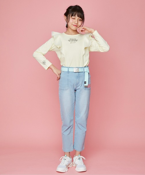 JENNI love(ジェニィラブ)の「ガチャベルト(ベルト・キッズ・オフホワイト/ブラック/ラベンダー/ミント/ピンク・F)」の22枚目の写真