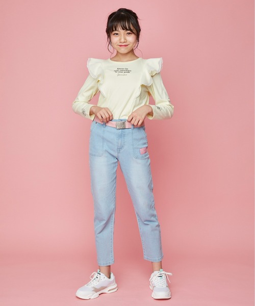 JENNI love(ジェニィラブ)の「ガチャベルト(ベルト・キッズ・オフホワイト/ブラック/ラベンダー/ミント/ピンク・F)」の20枚目の写真