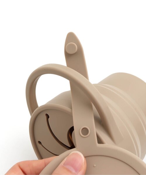 apres les cours（アプレレクール）の「【折りたたみ式】スナックカップ（その他ベビー用品・キッズ・サックスブルー/アイボリー/ピンク/ブラウン・FREE）」の14枚目の写真