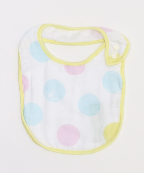 HAKKA BABY（ハッカベビー）の「[ベビー]オリジナルプリントガーゼスタイ（スタイ/よだれかけ・キッズ・ブルー/パープル/ピンク/オレンジ/イエロー/レッド/グレー/サックスブルー・FREE）」の5枚目の写真