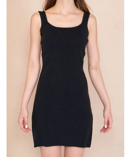 アンサンブルストライプミニワンピース（ワンピース）｜Darich