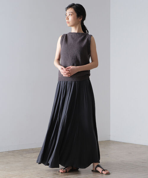 Demi-Luxe BEAMS AK+1 ノースリーブセットアップ Demi-Luxe BEAMS（デミルクス ビームス）AK+1 / 2WAY ギャザー