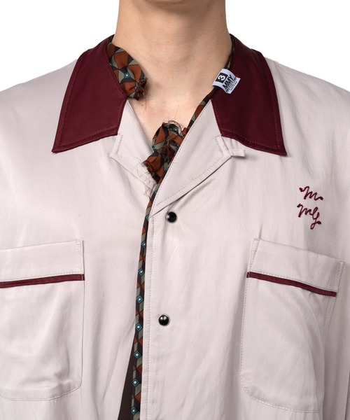 メゾン ミハラヤスヒロ Double Layered Work Shirt 46 メゾン ミハラヤスヒロ Double Layered Work Shirt 46 - メルカリ