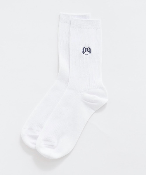 repipi armario（レピピ アルマリオ）の「【repipi armario / レピピアルマリオ】スクールソックス 18cm丈（ソックス/靴下・キッズ・ホワイト/ブラック/ネイビー・FREE）」の4枚目の写真