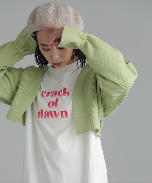 FREE'S MART（フリーズマート）の「◆バックリボンニットボレロ（カーディガン/ボレロ・レディース・ホワイト/ブラック/グリーン・FREE）」の20枚目の写真