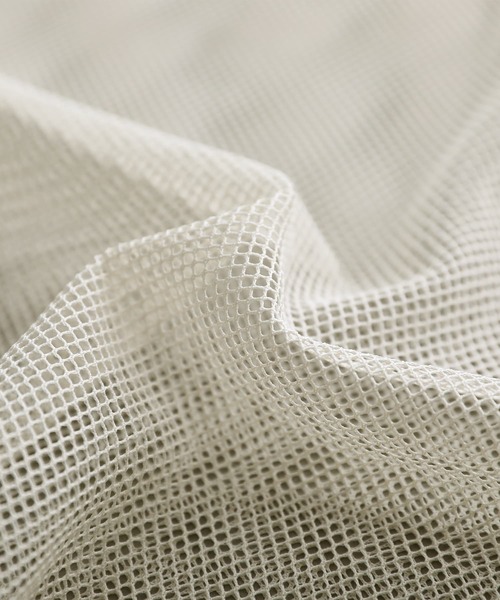 n'OrLABEL(ノアールレーベル)の「『シアーメッシュデザインロンT』(Tシャツ/カットソー・レディース・アイボリー/ブラック・FREE)」の17枚目の写真