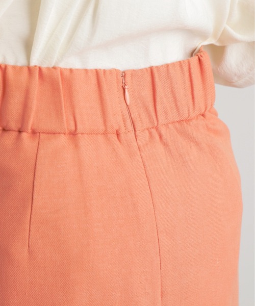 N.（N. Natural Beauty Basic）（エヌエヌナチュラルビューティーベーシック）の「【S Size Line】◆麻混タイトスカート（スカート・レディース・チャコール/ナチュラル/オレンジ・SMALL/MEDIUM）」の9枚目の写真