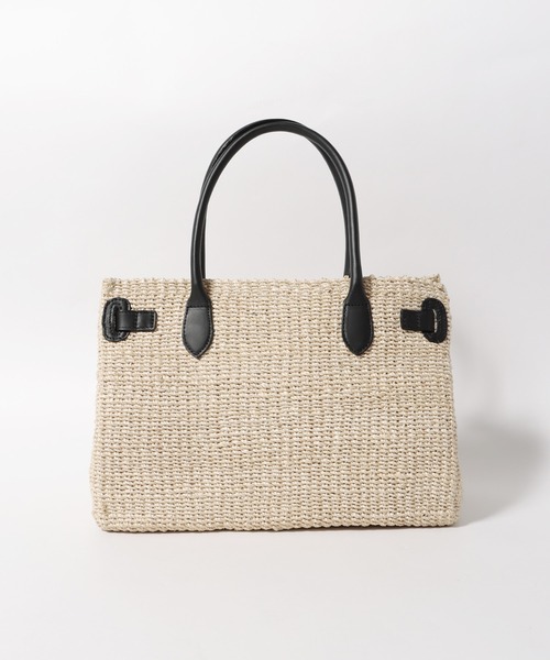 COTTO（コトゥー）の「COTTO/コトゥー トートバッグ かごバッグ（トートバッグ・メンズ・ブラック系/ブラウン系・FREE）」の4枚目の写真