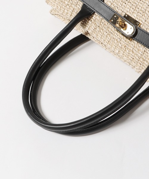 COTTO（コトゥー）の「COTTO/コトゥー トートバッグ かごバッグ（トートバッグ・メンズ・ブラック系/ブラウン系・FREE）」の6枚目の写真