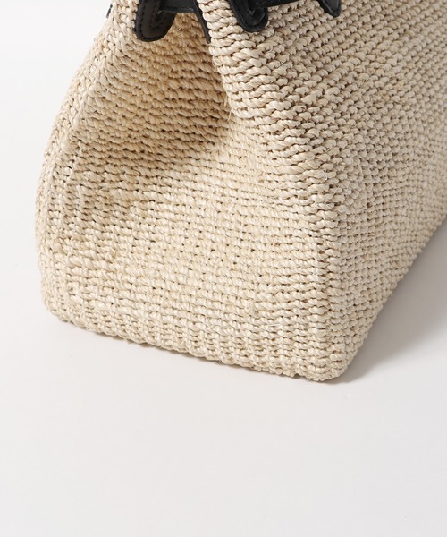 COTTO（コトゥー）の「COTTO/コトゥー トートバッグ かごバッグ（トートバッグ・メンズ・ブラック系/ブラウン系・FREE）」の10枚目の写真