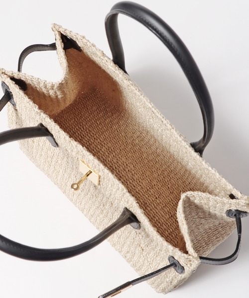 COTTO（コトゥー）の「COTTO/コトゥー トートバッグ かごバッグ（トートバッグ・メンズ・ブラック系/ブラウン系・FREE）」の11枚目の写真