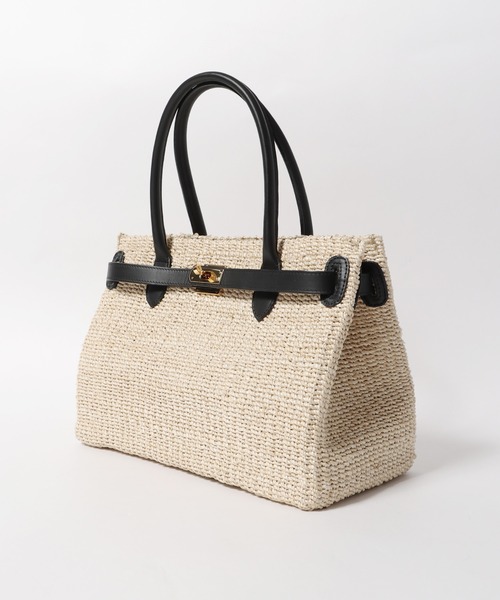 COTTO（コトゥー）の「COTTO/コトゥー トートバッグ かごバッグ（トートバッグ・メンズ・ブラック系/ブラウン系・FREE）」の15枚目の写真