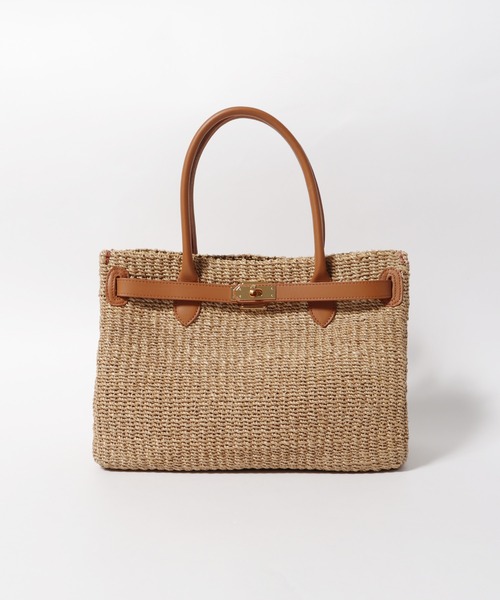 COTTO（コトゥー）の「COTTO/コトゥー トートバッグ かごバッグ（トートバッグ・メンズ・ブラック系/ブラウン系・FREE）」の16枚目の写真