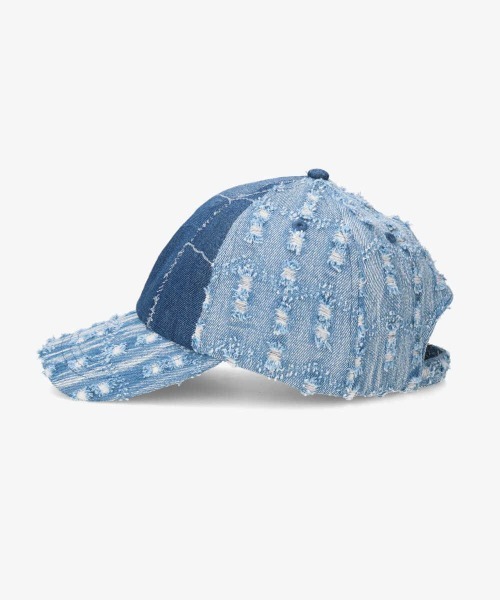 KANGOL(カンゴール)の「KANGOL DENIM MASHUP BASEBALL(キャップ・メンズ・ネイビー・ONE SIZE)」の7枚目の写真