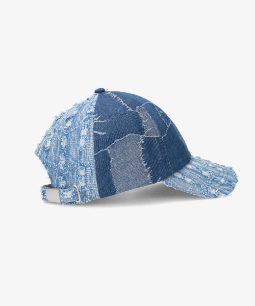 KANGOL(カンゴール)の「KANGOL DENIM MASHUP BASEBALL(キャップ・メンズ・ネイビー・ONE SIZE)」の3枚目の写真