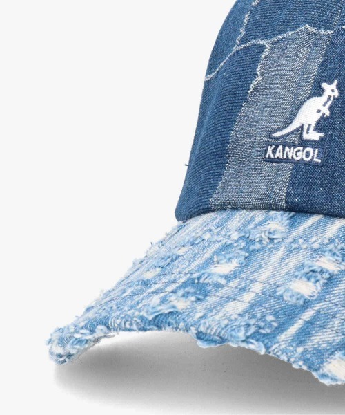 KANGOL(カンゴール)の「KANGOL DENIM MASHUP BASEBALL(キャップ・メンズ・ネイビー・ONE SIZE)」の15枚目の写真