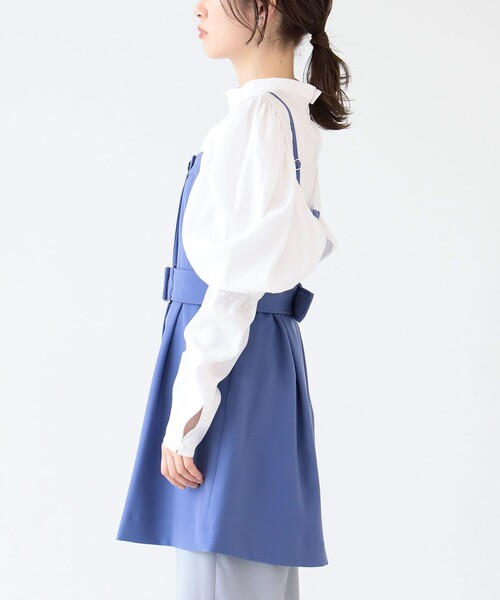 Ray BEAMS（レイビームス）の「Ray BEAMS / ベルテッド ビスチェ（キャミソール・レディース・パープル系その他2/ブラック・0/1）」の15枚目の写真