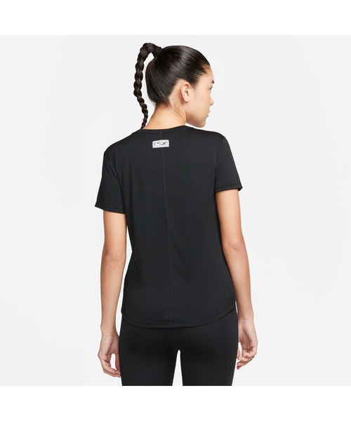 NIKE（ナイキ）の「ナイキ NIKE ナイキ ワン DF STD グラフィック S/S トップ（Tシャツ/カットソー・レディース・ブラック/スモークピンク・S/XL/M/L）」の7枚目の写真