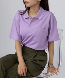 【Printstar】mesh dry polo-shirts / メッシュドライポロシャツ UVカット ポケット付 吸水速乾 UVカット フィットネス ジム ヨガ 00330
