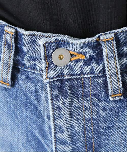 INSCRIRE（アンスクリア）の「《追加3》【INSCRIRE /アンスクリア】002 Flare Denim：デニム（デニムパンツ・レディース・サックスブルー・28/29/30/31）」の8枚目の写真
