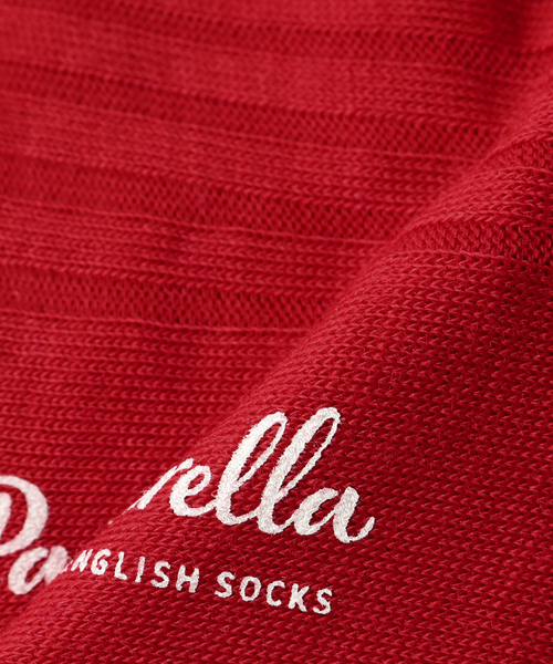 Pantherella（パンセレラ）の「【PANTHERELLA  / パンセレラ】LABURNUM メリノウールソックス（ソックス/靴下・メンズ・ライトグレー/レッド/ブルー系その他/パープル/イエロー/ブラック・FREE）」の14枚目の写真