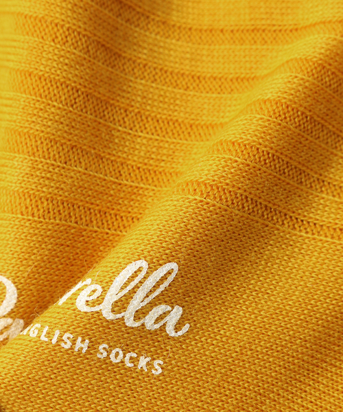 Pantherella（パンセレラ）の「【PANTHERELLA  / パンセレラ】LABURNUM メリノウールソックス（ソックス/靴下・メンズ・ライトグレー/レッド/ブルー系その他/パープル/イエロー/ブラック・FREE）」の11枚目の写真