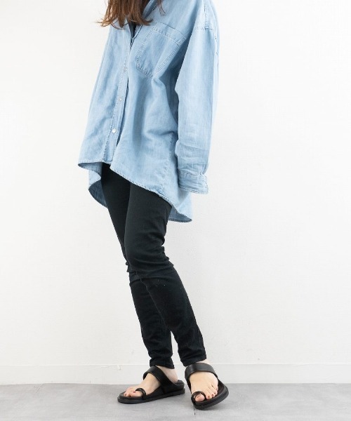 Fabby fabby（ファビィーファビィー）の「サムトングコンフォートサンダル（サンダル・レディース・ブラック/アイボリー・MEDIUM/SMALL/LARGE）」の20枚目の写真