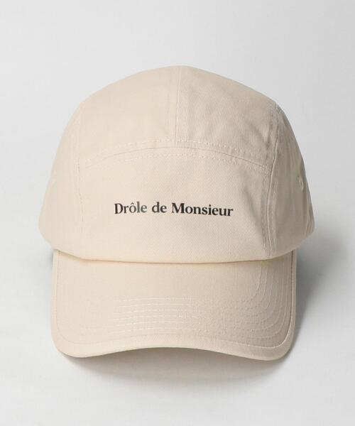 Drole De Monsieur（ドロール ド ムッシュ）の「＜DROLE DE MONSIEUR＞ 5-PANEL CAP/キャップ（キャップ・メンズ・ベージュ・FREE）」の3枚目の写真