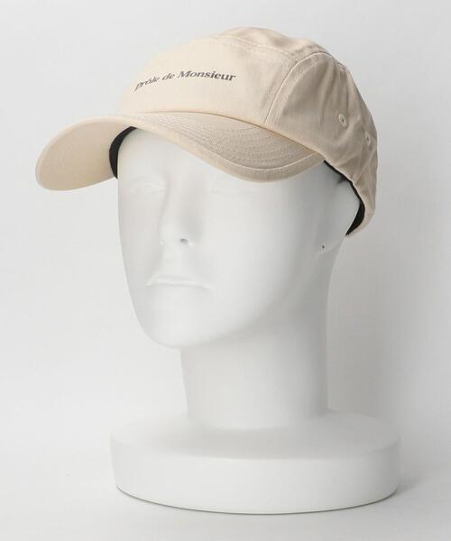 Drole De Monsieur（ドロール ド ムッシュ）の「＜DROLE DE MONSIEUR＞ 5-PANEL CAP/キャップ（キャップ・メンズ・ベージュ・FREE）」の10枚目の写真