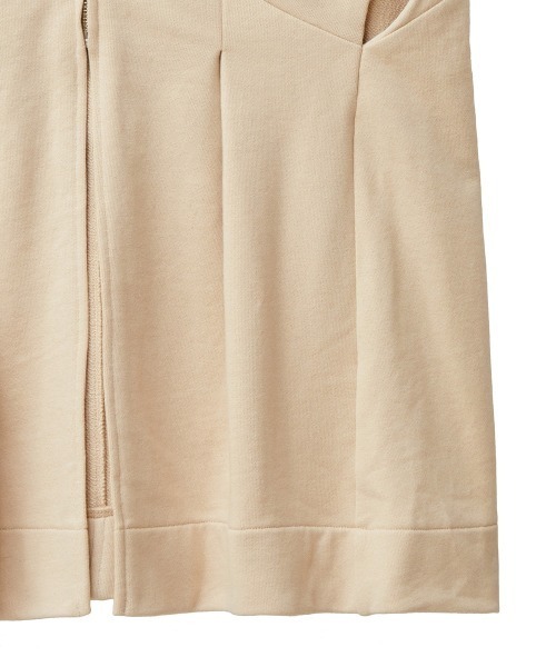 セール】WAIST SHAPE ZIP SWEAT TOPS（スウェット）｜MANOF