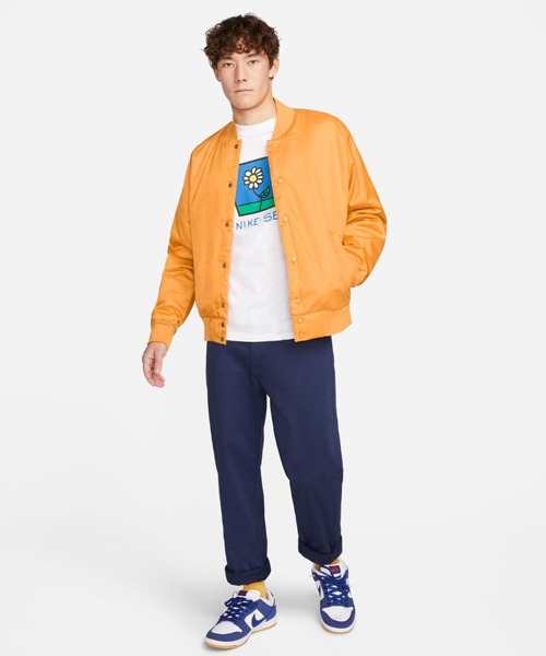 NIKE SB(ナイキエスビー)の「NIKE SB/ナイキエスビー デイジーS/S Tシャツ ブランドロゴ クルーネックTシャツ/半袖Tシャツ FB8139-100/FB8139-200/FB8139-410(Tシャツ/カットソー・メンズ・ピンク系その他/ネイビー/ホワイト・M/L/XL/2XL)」の4枚目の写真