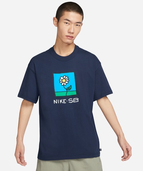 NIKE SB(ナイキエスビー)の「NIKE SB/ナイキエスビー デイジーS/S Tシャツ ブランドロゴ クルーネックTシャツ/半袖Tシャツ FB8139-100/FB8139-200/FB8139-410(Tシャツ/カットソー・メンズ・ピンク系その他/ネイビー/ホワイト・M/L/XL/2XL)」の11枚目の写真
