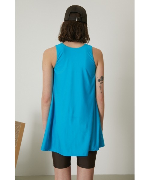 RIM.ARK（リムアーク）の「Covered flare swim wear（水着・レディース・オフホワイト/ライトブルー/ブラック・FREE）」の8枚目の写真