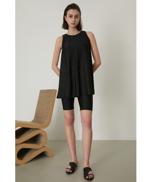 RIM.ARK（リムアーク）の「Covered flare swim wear（水着・レディース・オフホワイト/ライトブルー/ブラック・FREE）」の10枚目の写真