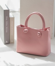 ショルダー付き2Way ノットデザインバッグ