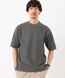 green label relaxing | GIZA ハニカム クルーネック Tシャツ(Tシャツ/カットソー)