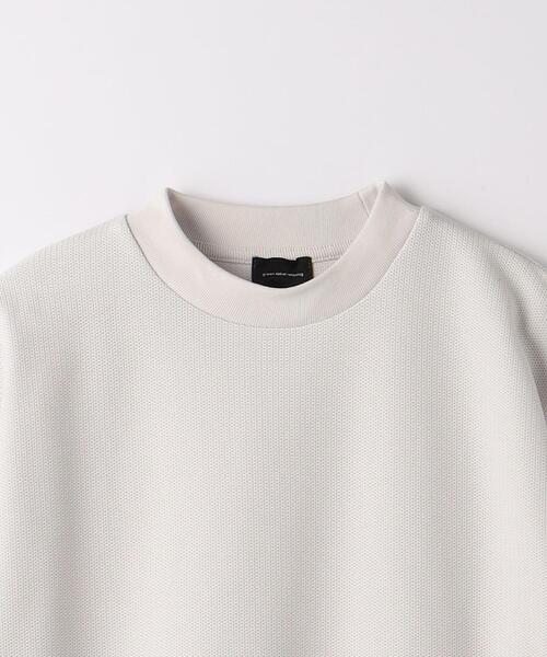 green label relaxing（グリーンレーベルリラクシング）の「GIZA ハニカム クルーネック Tシャツ（Tシャツ/カットソー・メンズ・ライラック/ライトグレー/ダークグレー/ケリー・XL/S/M/L）」の17枚目の写真