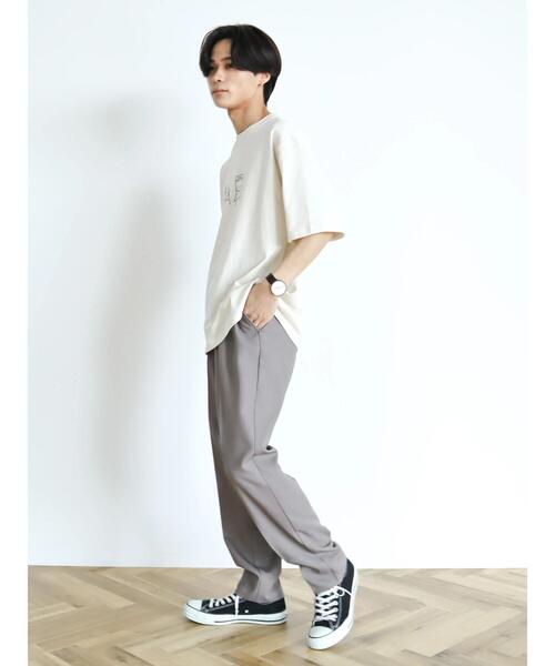 CRAFT STANDARD BOUTIQUE(クラフトスタンダードブティック)の「CHAIR TEE(Tシャツ/カットソー・レディース・チャコールグレー/アイボリー/オフホワイト・L/M/XL)」の16枚目の写真