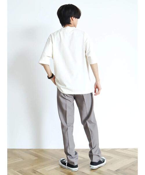CRAFT STANDARD BOUTIQUE(クラフトスタンダードブティック)の「CHAIR TEE(Tシャツ/カットソー・レディース・チャコールグレー/アイボリー/オフホワイト・L/M/XL)」の17枚目の写真