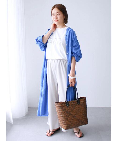 CRAFT STANDARD BOUTIQUE(クラフトスタンダードブティック)の「CHAIR TEE(Tシャツ/カットソー・レディース・チャコールグレー/アイボリー/オフホワイト・L/M/XL)」の20枚目の写真