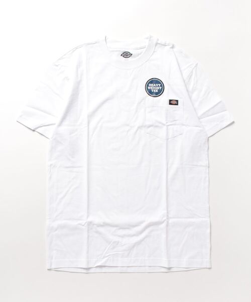 Dickies(ディッキーズ)の「【DICKES】(UN)DICKES SHORT-SLEEVE HEAVYWEIGHT TEE(Tシャツ/カットソー・メンズ・ホワイト/ブラック/タン/チャコール/オートミール/オレンジ/ブラウン/レッド/ブルー/グリーン・MEDIUM/LARGE/SMALL/X-LARGE)」の2枚目の写真