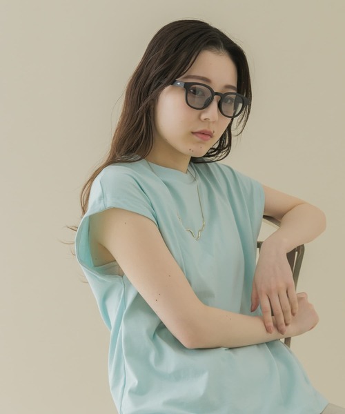 SMELLY（スメリー）の「マットフレームサングラス（サングラス・レディース・ブラック/ブラウン系その他・-）」の3枚目の写真